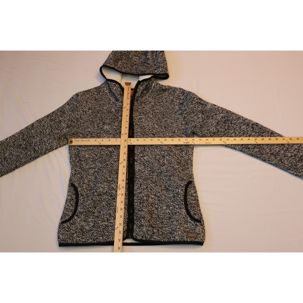 Merrell Select Regulate Women's Hooded Full-Zip Jacket Size M Sherpa Lined Heath - Picture 3 of 8